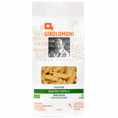Girolomoni Maccheroni Rigati Senatore Cappelli (500gr)